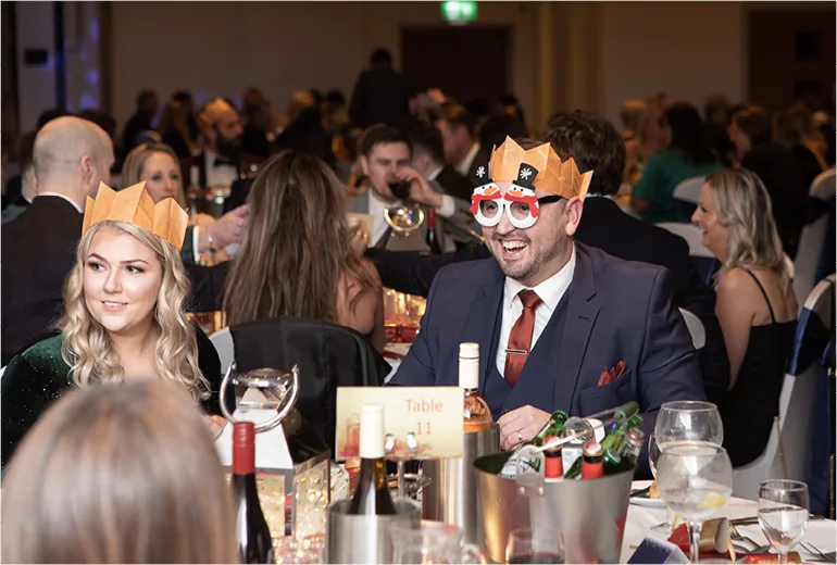 christmas party in hertfordshire