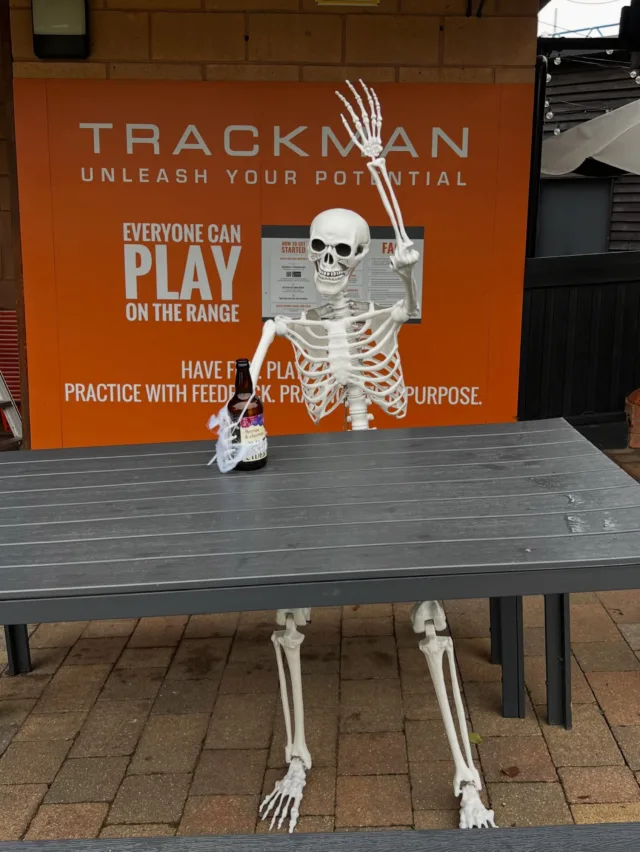 Skully is dying to meet you… 

🎃👻 MAKE THIS HALLOWEEN A SCREAM! ⛳🦇

Looking for a spook-tacular night out? 👀 Gather your ghouls, challenge your mates & hit the range for a frightfully fun time! 🏌️‍♂️🎯

🕸️ The perfect Halloween plan starts here… book your bay before they vanish! 🎃

#HalloweenGolf #DrivingRange #SpookySeason #BookYourBay
